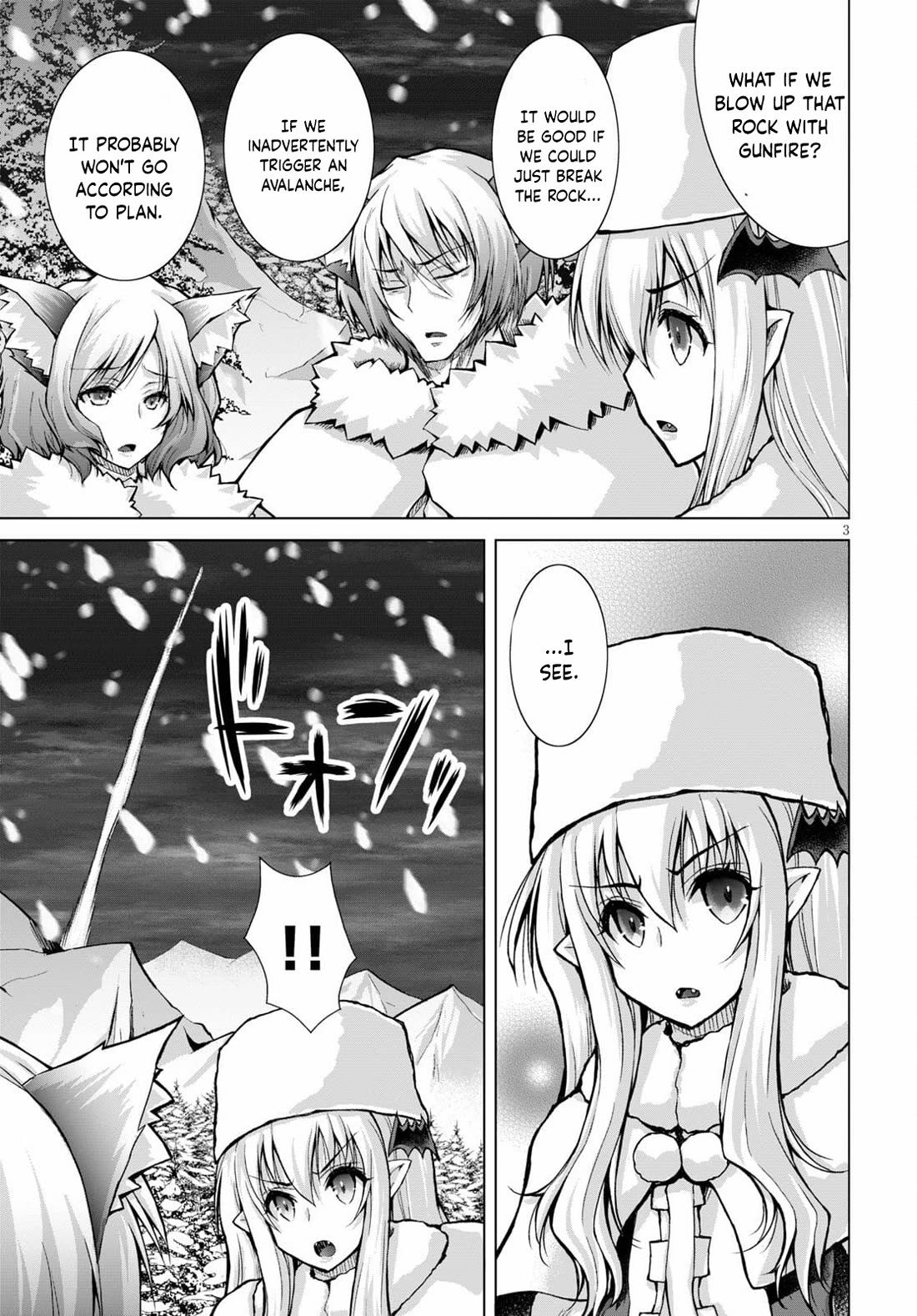 Gunota ga Mahou Sekai ni Tensei Shitara, Gendai Heiki de Guntai Harem o Tsukucchaimashita!? Chapter 71 page 4 - Chapter 71