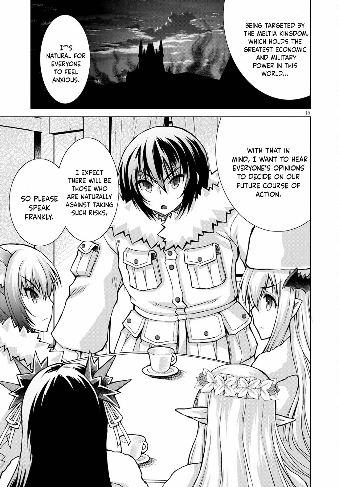 Gunota ga Mahou Sekai ni Tensei Shitara, Gendai Heiki de Guntai Harem o Tsukucchaimashita!? Chapter 72 page 16 - Chapter 72