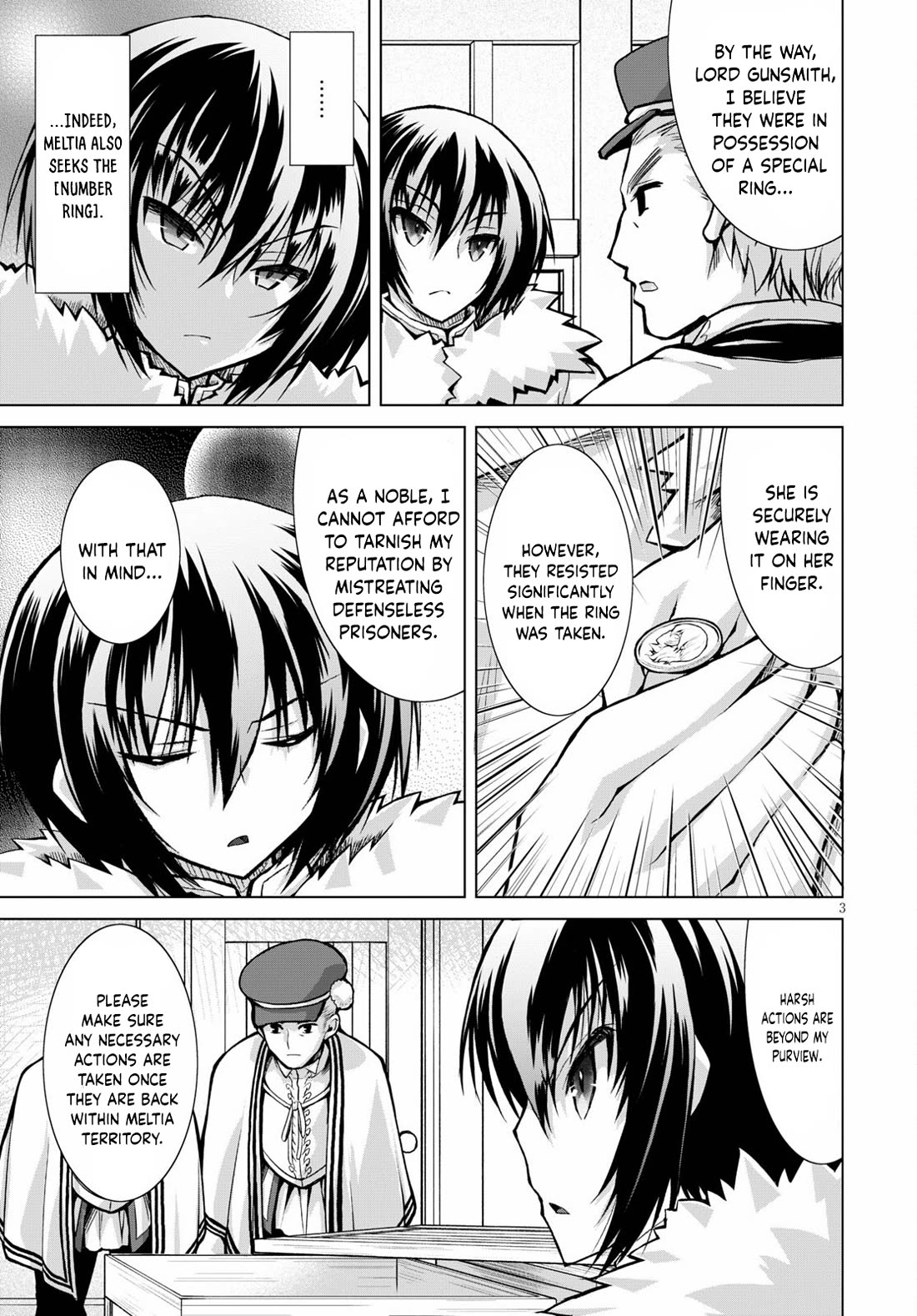 Gunota ga Mahou Sekai ni Tensei Shitara, Gendai Heiki de Guntai Harem o Tsukucchaimashita!? Chapter 73 page 4 - Chapter 73