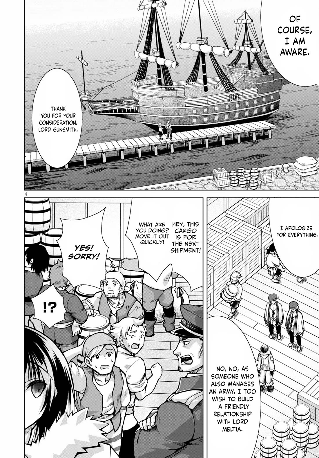 Gunota ga Mahou Sekai ni Tensei Shitara, Gendai Heiki de Guntai Harem o Tsukucchaimashita!? Chapter 73 page 5 - Chapter 73