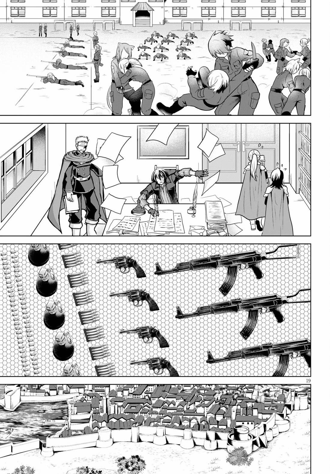 Gunota ga Mahou Sekai ni Tensei Shitara, Gendai Heiki de Guntai Harem o Tsukucchaimashita!? Chapter 74 page 20 - Chapter 74