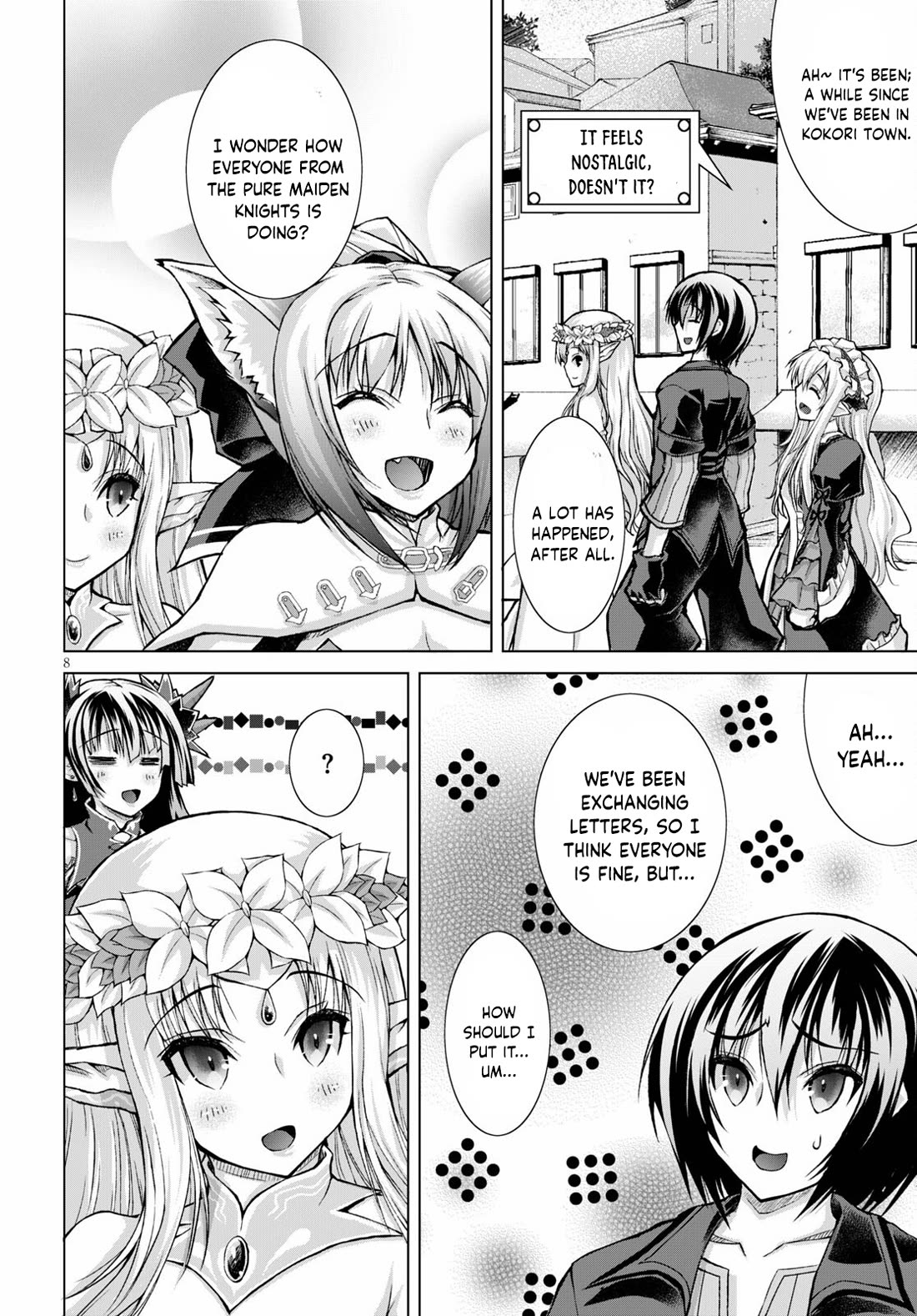 Gunota ga Mahou Sekai ni Tensei Shitara, Gendai Heiki de Guntai Harem o Tsukucchaimashita!? Chapter 74 page 9 - Chapter 74