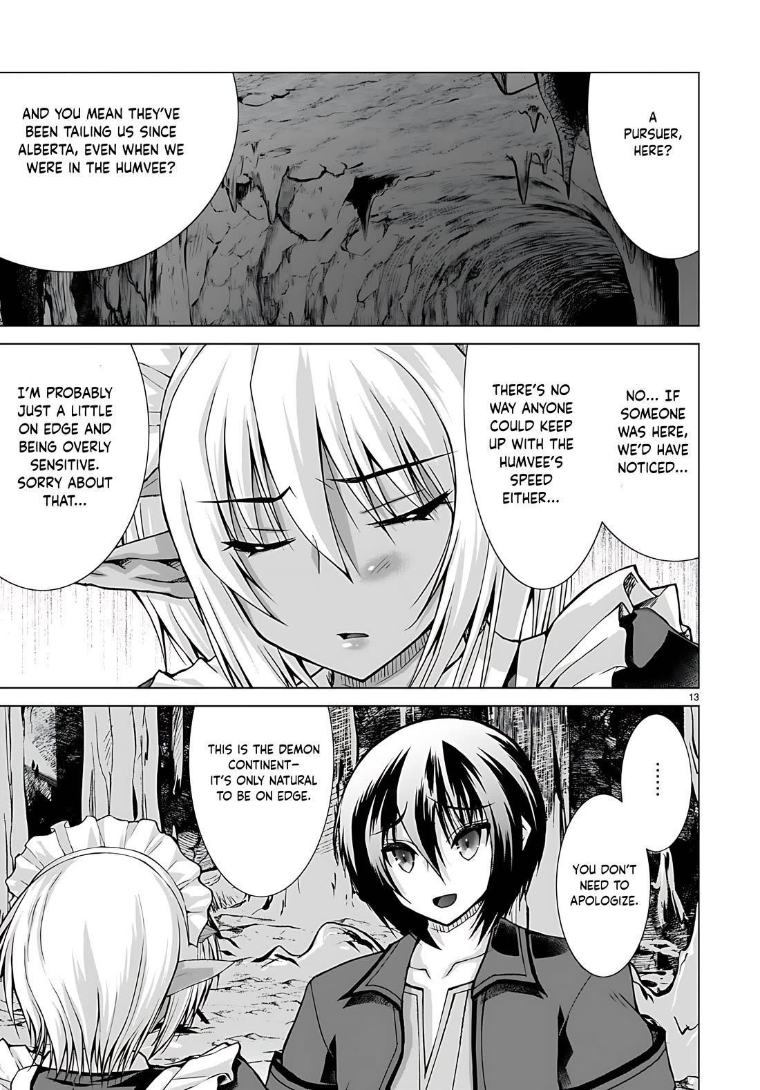 Gunota ga Mahou Sekai ni Tensei Shitara, Gendai Heiki de Guntai Harem o Tsukucchaimashita!? Chapter 76 page 17 - Chapter 76
