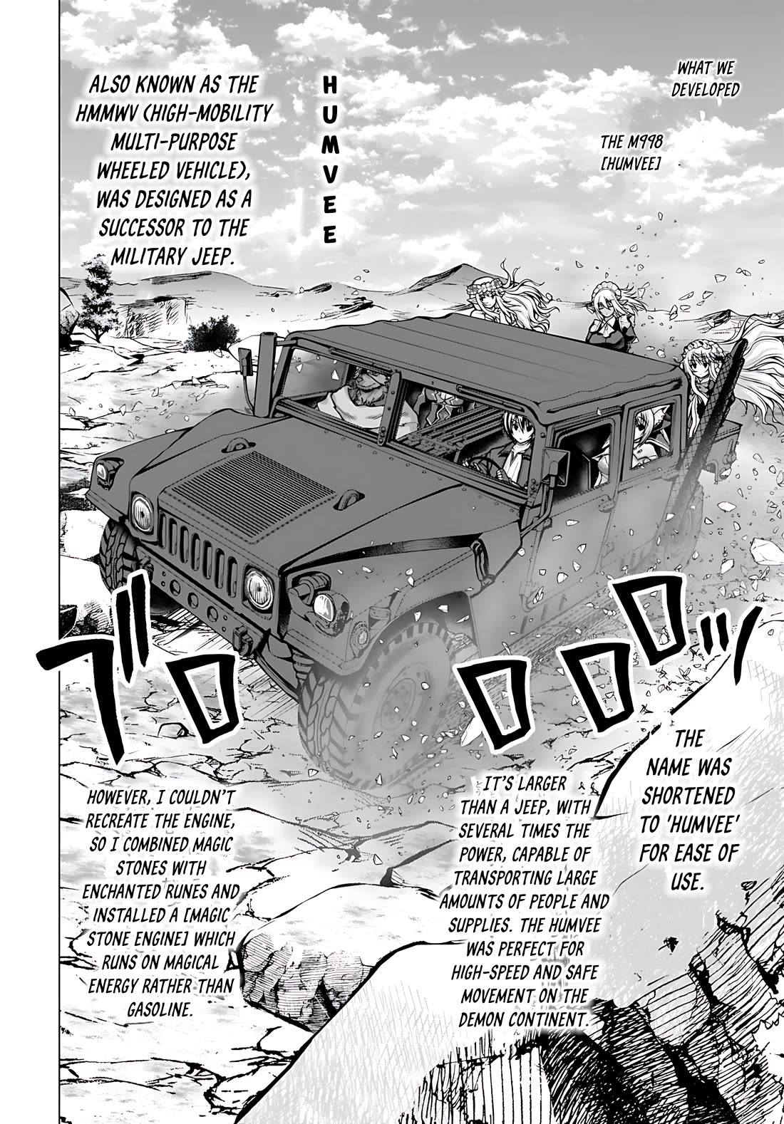 Gunota ga Mahou Sekai ni Tensei Shitara, Gendai Heiki de Guntai Harem o Tsukucchaimashita!? Chapter 76 page 6 - Chapter 76