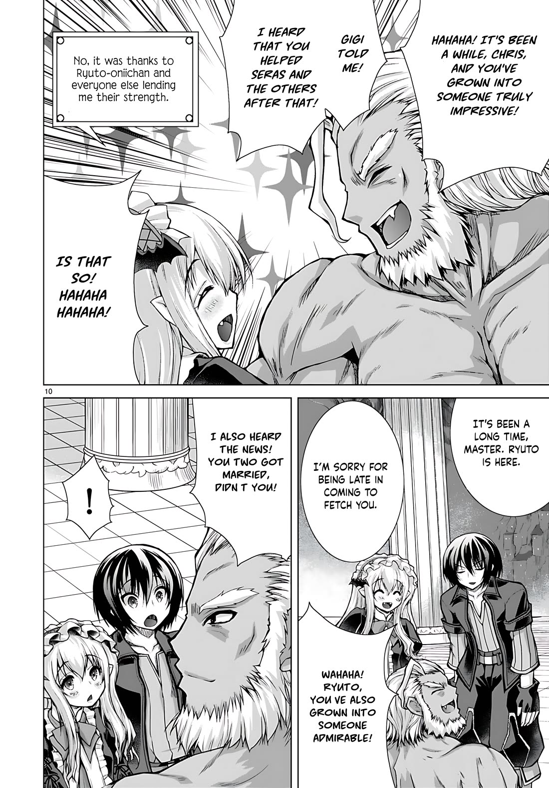 Gunota ga Mahou Sekai ni Tensei Shitara, Gendai Heiki de Guntai Harem o Tsukucchaimashita!? Chapter 77 page 12 - Chapter 77