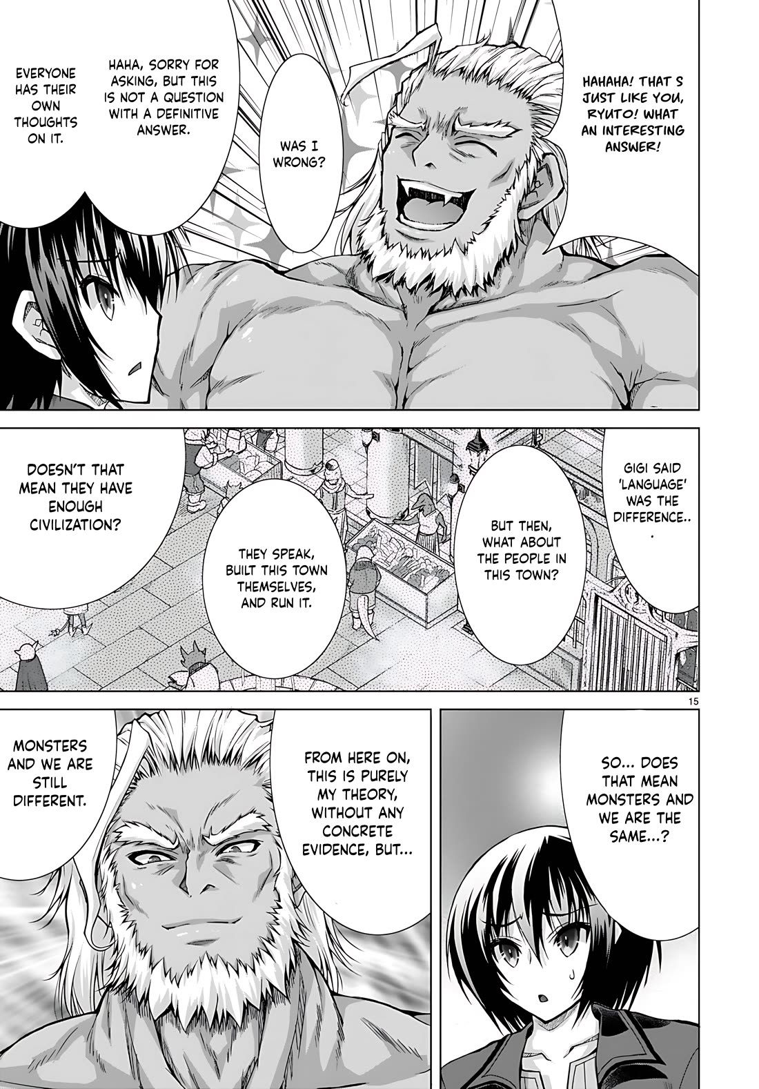 Gunota ga Mahou Sekai ni Tensei Shitara, Gendai Heiki de Guntai Harem o Tsukucchaimashita!? Chapter 77 page 17 - Chapter 77