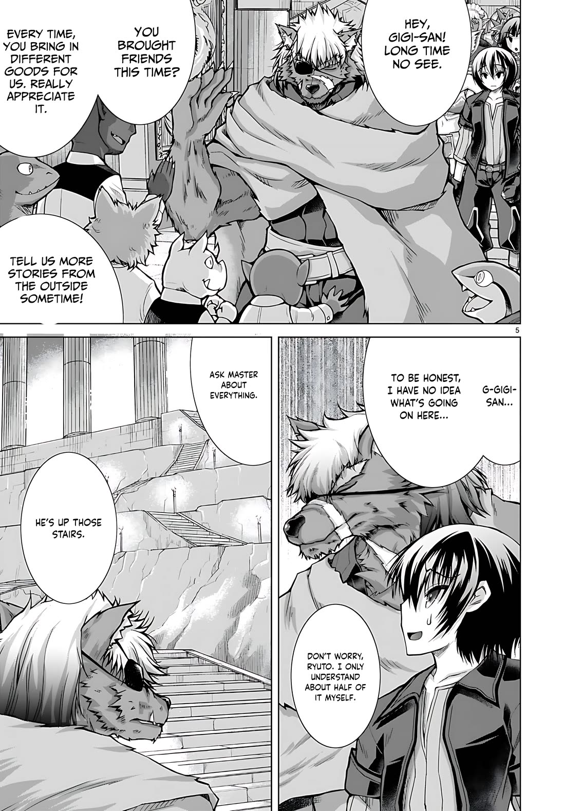 Gunota ga Mahou Sekai ni Tensei Shitara, Gendai Heiki de Guntai Harem o Tsukucchaimashita!? Chapter 77 page 7 - Chapter 77