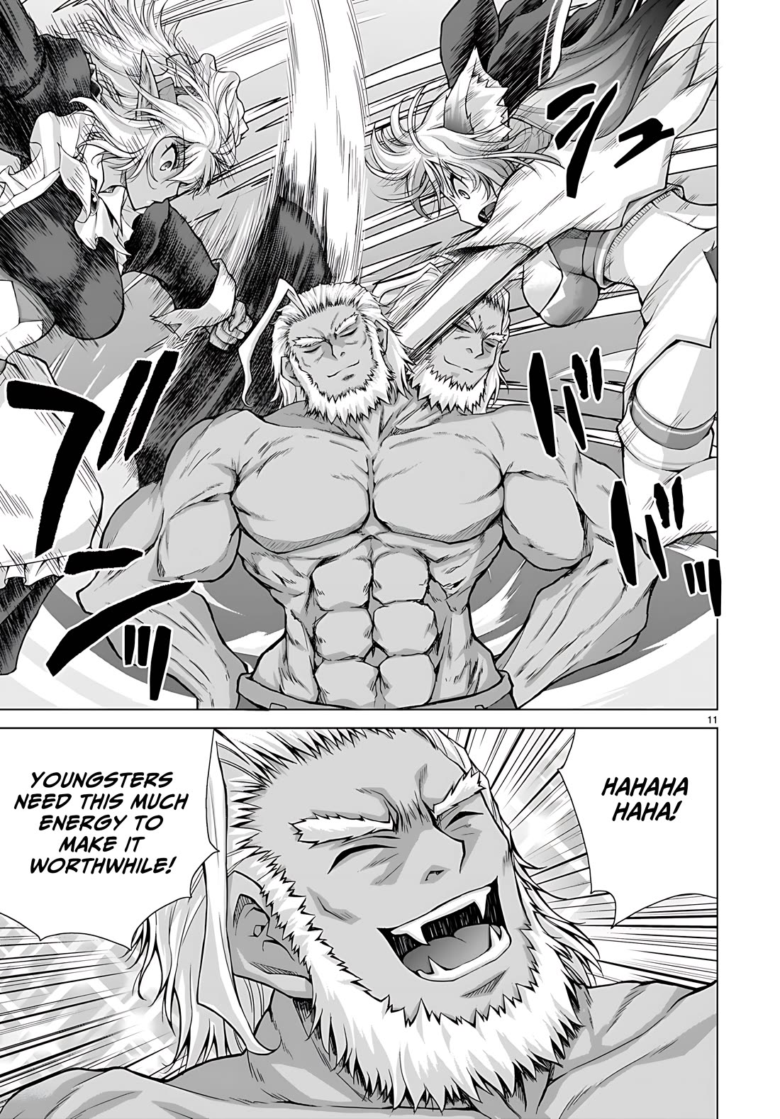 Gunota ga Mahou Sekai ni Tensei Shitara, Gendai Heiki de Guntai Harem o Tsukucchaimashita!? Chapter 78 page 11 - Chapter 78