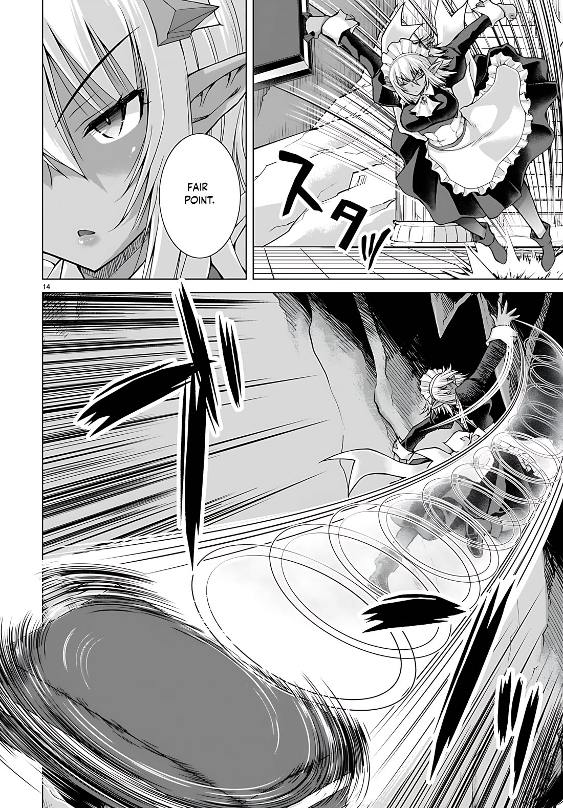 Gunota ga Mahou Sekai ni Tensei Shitara, Gendai Heiki de Guntai Harem o Tsukucchaimashita!? Chapter 78 page 14 - Chapter 78