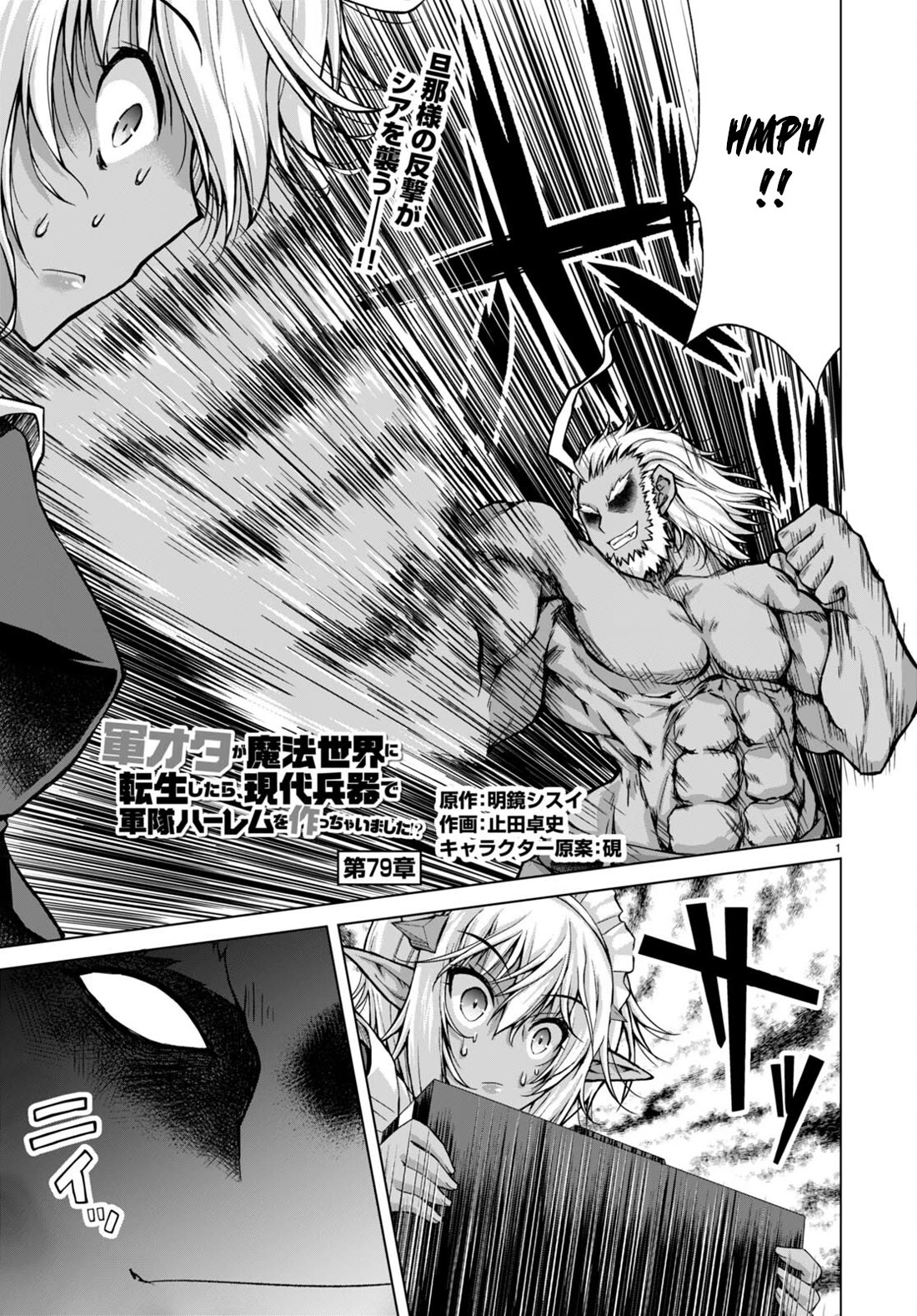 Gunota ga Mahou Sekai ni Tensei Shitara, Gendai Heiki de Guntai Harem o Tsukucchaimashita!? Chapter 79 page 2 - Chapter 79