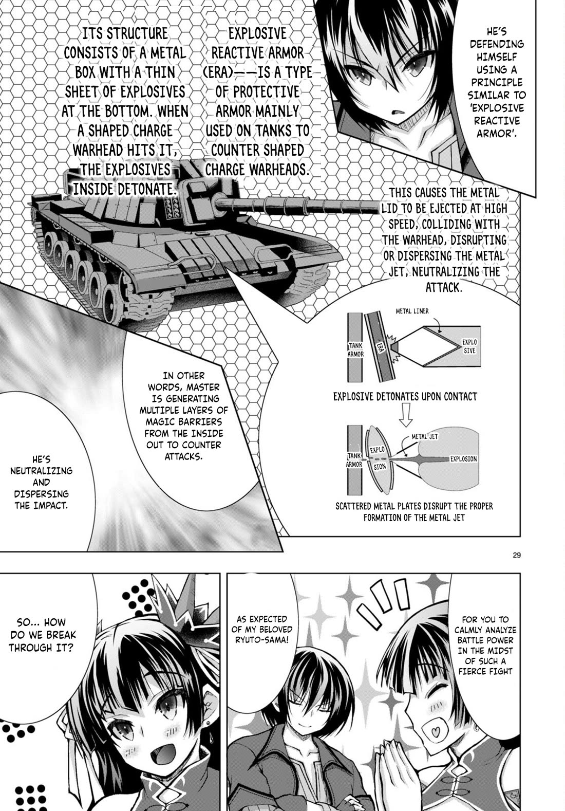 Gunota ga Mahou Sekai ni Tensei Shitara, Gendai Heiki de Guntai Harem o Tsukucchaimashita!? Chapter 79 page 28 - Chapter 79