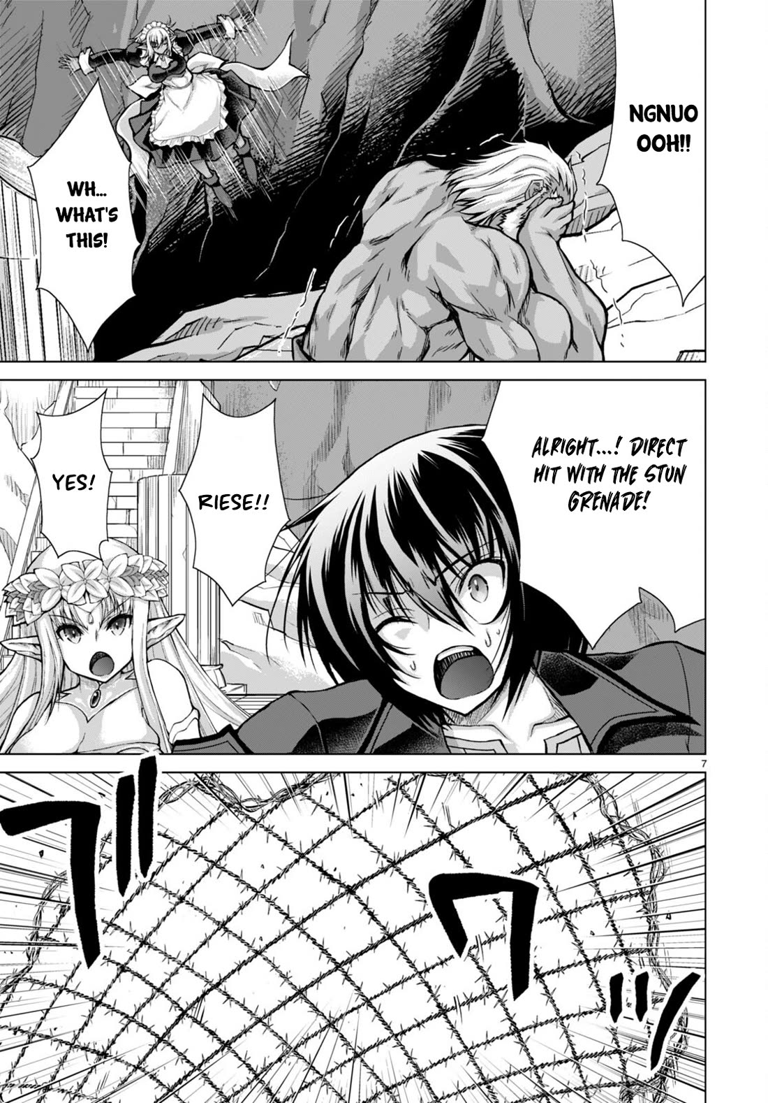Gunota ga Mahou Sekai ni Tensei Shitara, Gendai Heiki de Guntai Harem o Tsukucchaimashita!? Chapter 79 page 8 - Chapter 79