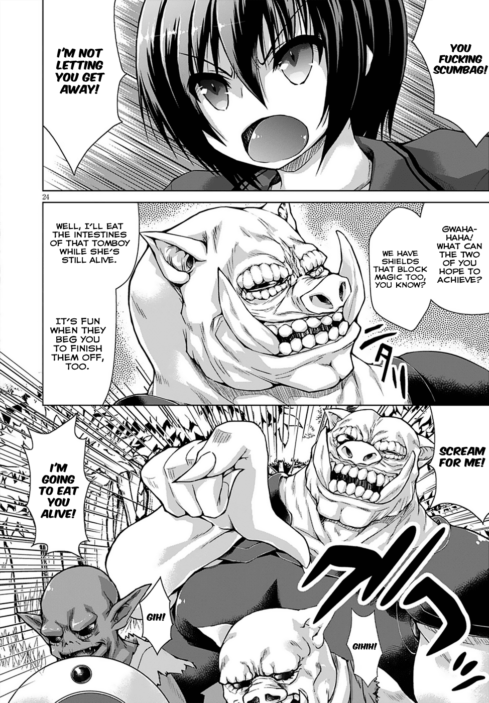 Gunota ga Mahou Sekai ni Tensei Shitara, Gendai Heiki de Guntai Harem o Tsukucchaimashita!? Chapter 8 page 28 - Chapter 8