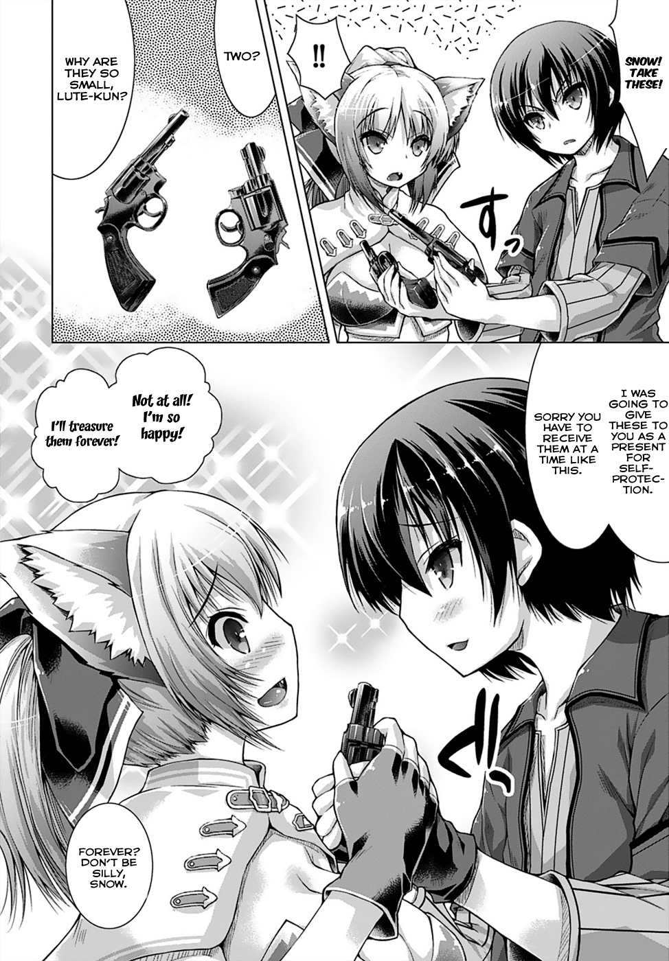 Gunota ga Mahou Sekai ni Tensei Shitara, Gendai Heiki de Guntai Harem o Tsukucchaimashita!? Chapter 8 page 30 - Chapter 8