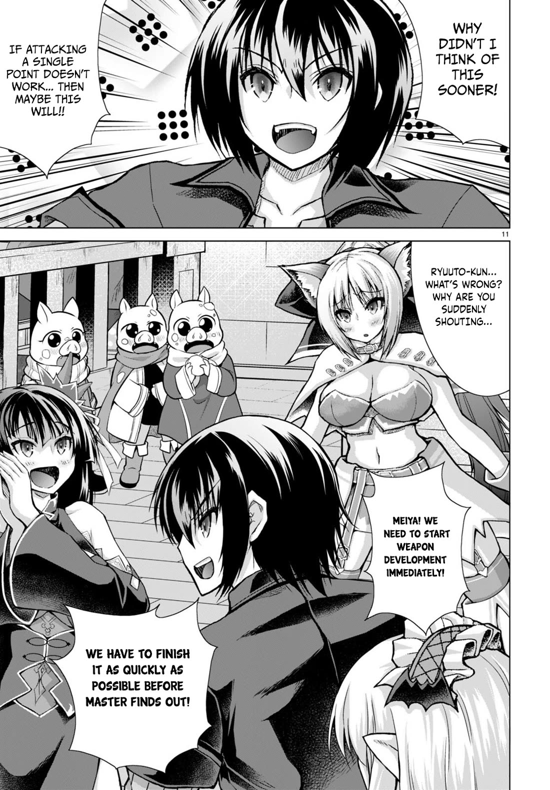 Gunota ga Mahou Sekai ni Tensei Shitara, Gendai Heiki de Guntai Harem o Tsukucchaimashita!? Chapter 80 page 12 - Chapter 80