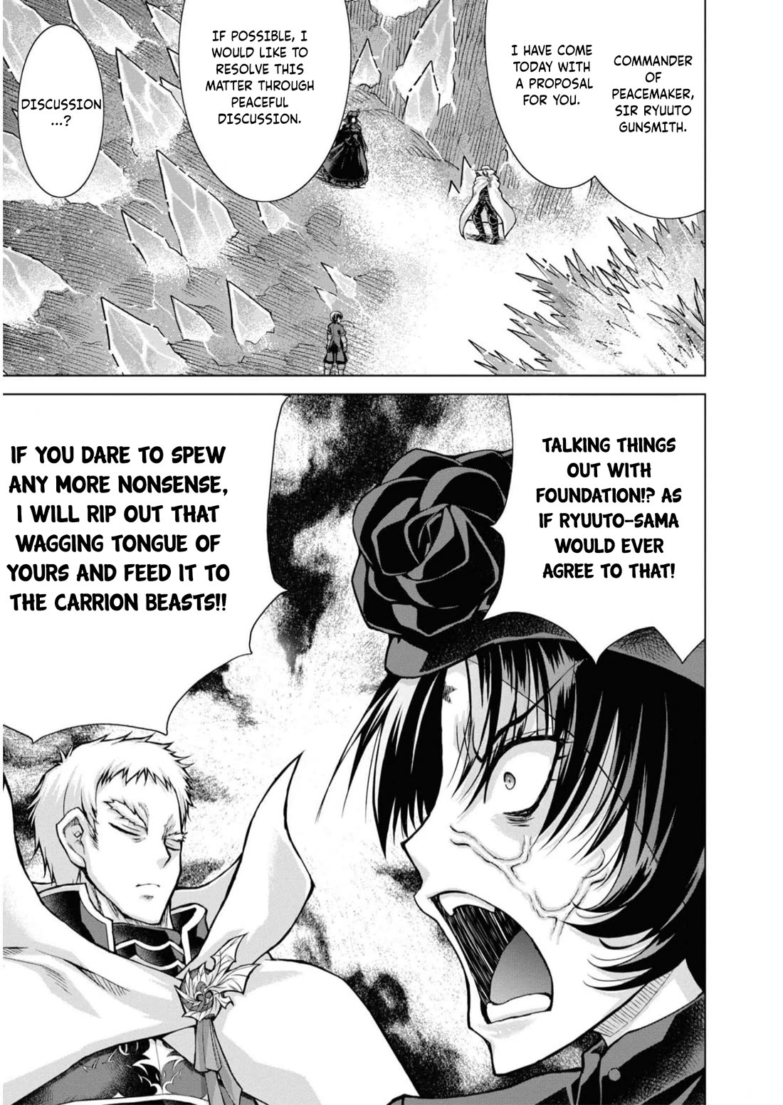 Gunota ga Mahou Sekai ni Tensei Shitara, Gendai Heiki de Guntai Harem o Tsukucchaimashita!? Chapter 86 page 10 - Chapter 86