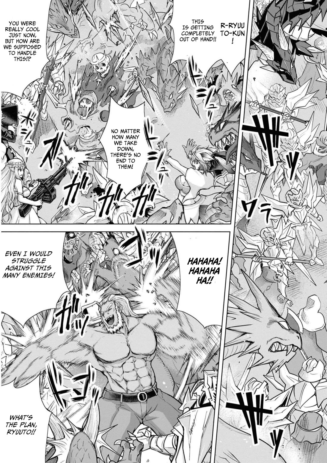 Gunota ga Mahou Sekai ni Tensei Shitara, Gendai Heiki de Guntai Harem o Tsukucchaimashita!? Chapter 87 page 20 - Chapter 87 [END]