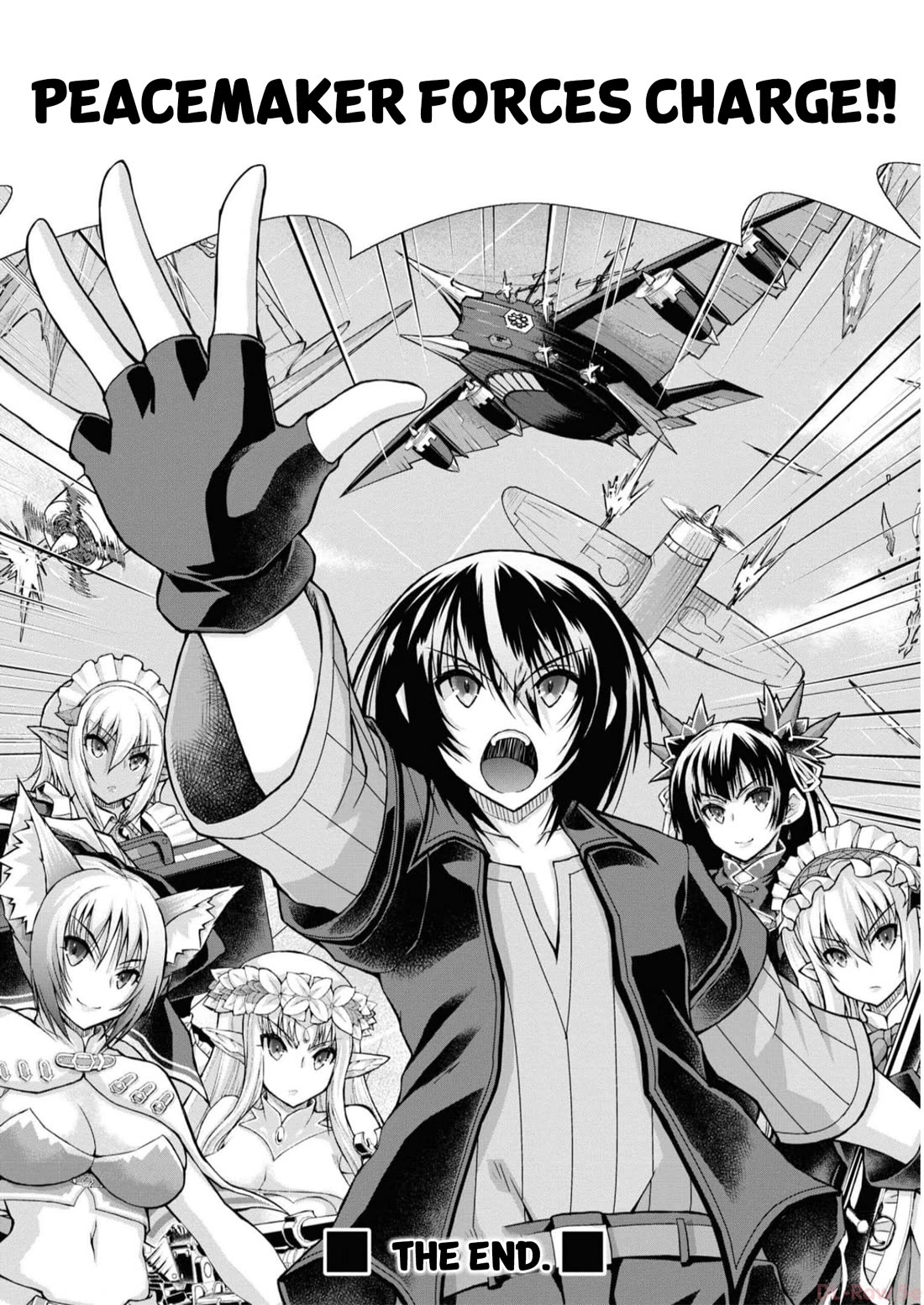 Gunota ga Mahou Sekai ni Tensei Shitara, Gendai Heiki de Guntai Harem o Tsukucchaimashita!? Chapter 87 page 31 - Chapter 87 [END]