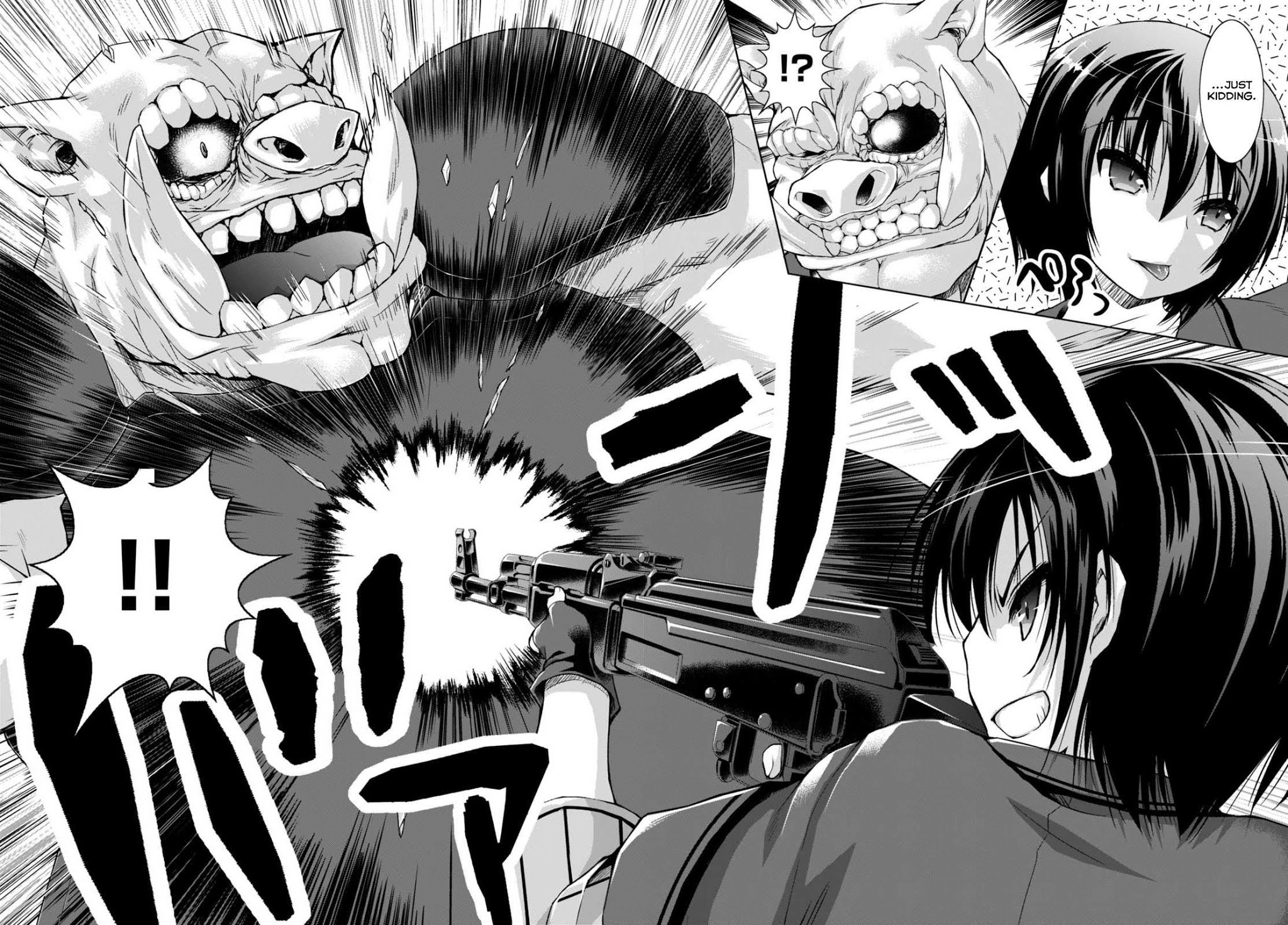 Gunota ga Mahou Sekai ni Tensei Shitara, Gendai Heiki de Guntai Harem o Tsukucchaimashita!? Chapter 9 page 20 - Chapter 9
