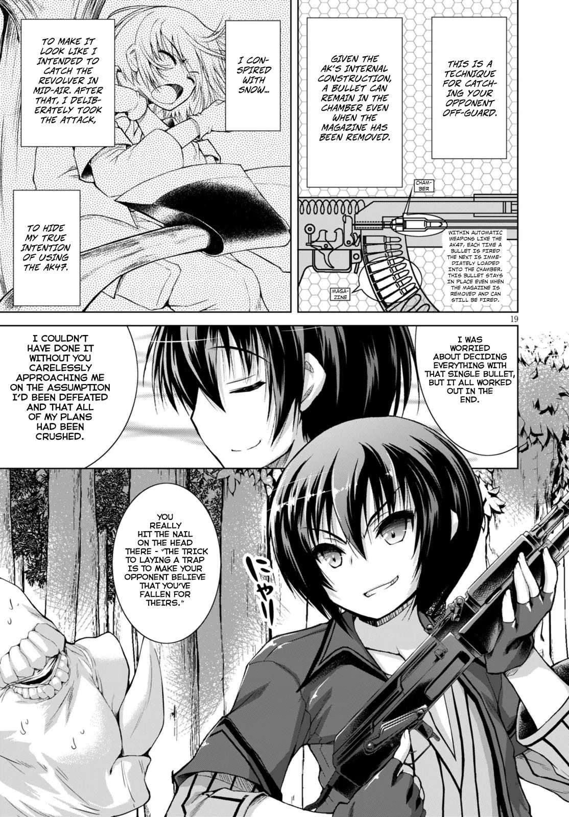 Gunota ga Mahou Sekai ni Tensei Shitara, Gendai Heiki de Guntai Harem o Tsukucchaimashita!? Chapter 9 page 22 - Chapter 9