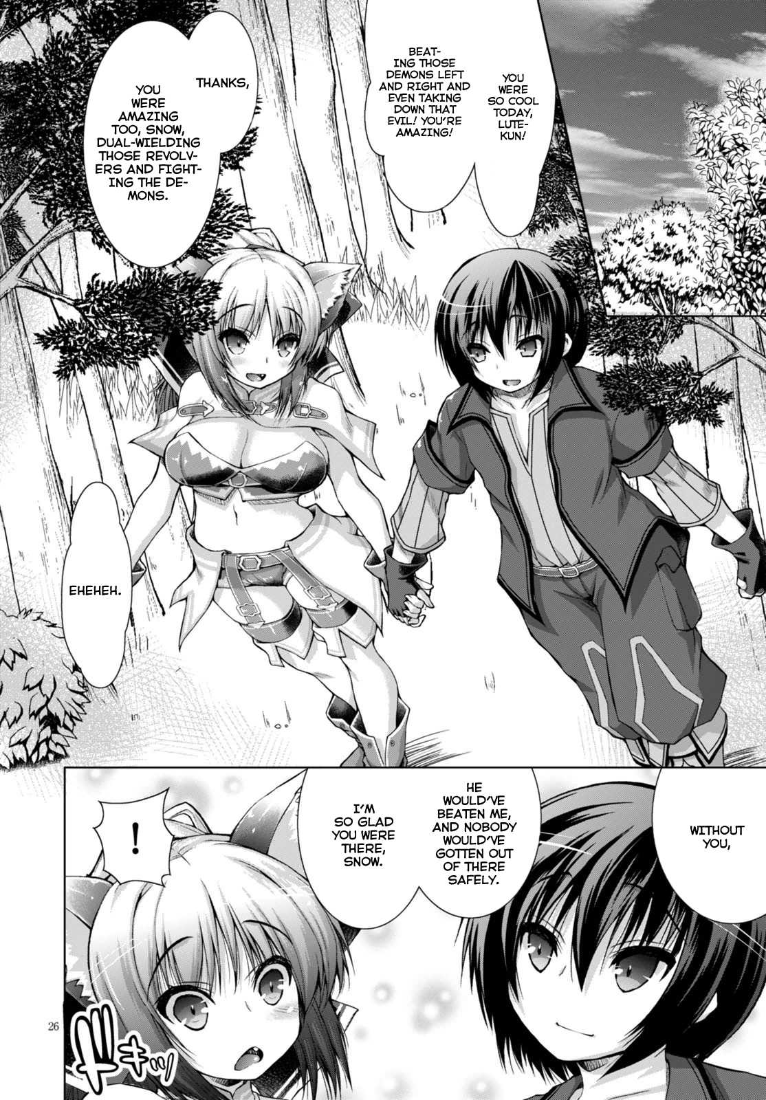 Gunota ga Mahou Sekai ni Tensei Shitara, Gendai Heiki de Guntai Harem o Tsukucchaimashita!? Chapter 9 page 28 - Chapter 9