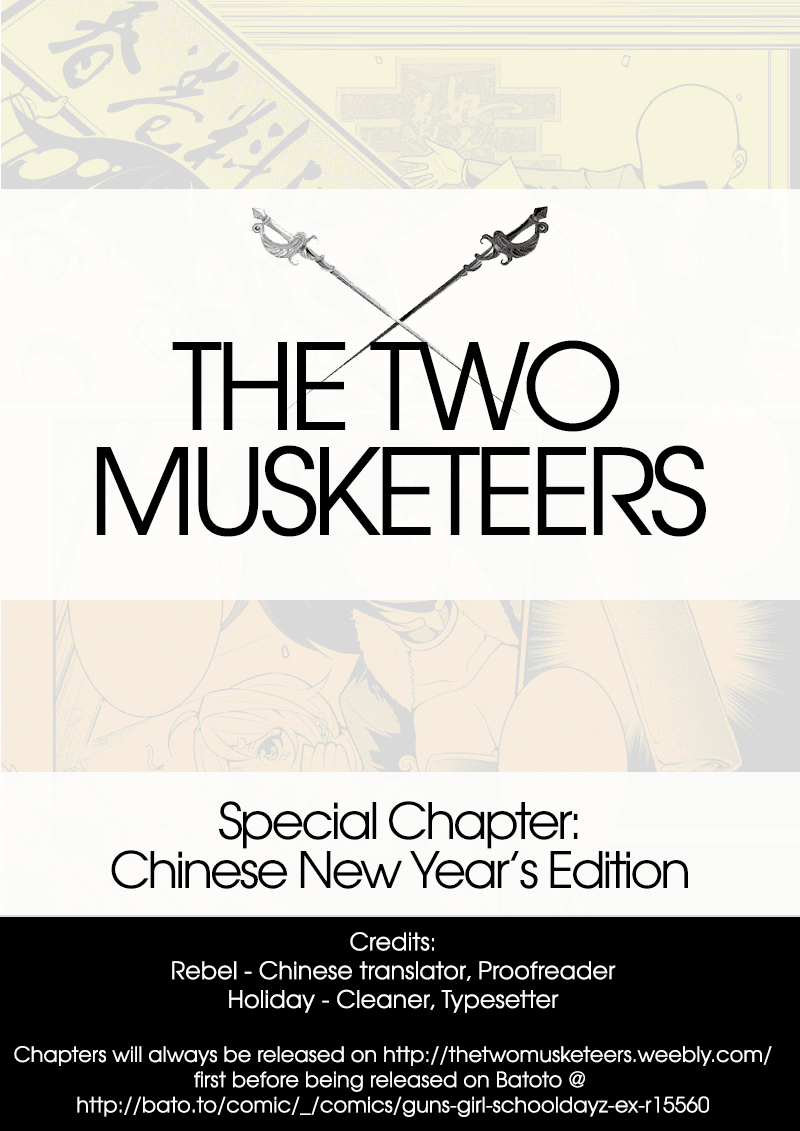 Guns Girl SchoolDayZ EX Chapter 1.5 page 1 - Chapter 1.5 : Special Chapter - Chinese New Year Edition