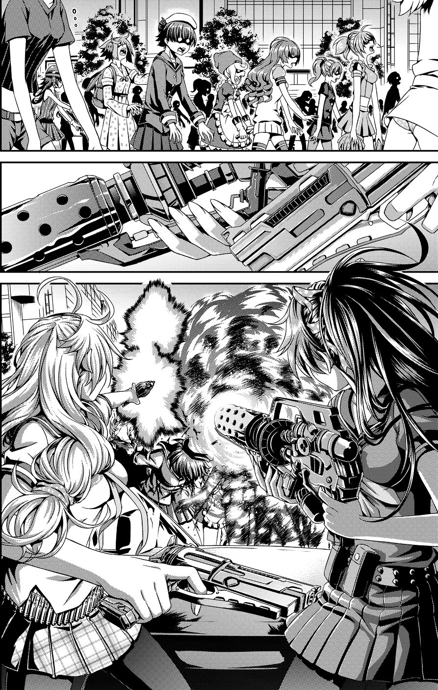Guns Girl SchoolDayZ EX Chapter 2.5 page 2 - Chapter 2.5 : Special Chapter - Halloween Edition