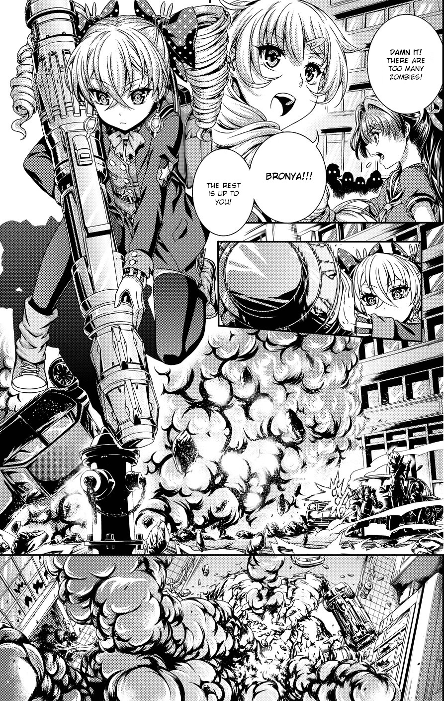 Guns Girl SchoolDayZ EX Chapter 2.5 page 3 - Chapter 2.5 : Special Chapter - Halloween Edition