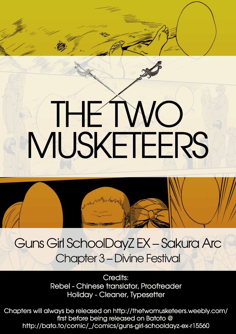 Guns Girl SchoolDayZ EX Chapter 3 page 7 - Chapter 3 : Divine Festival
