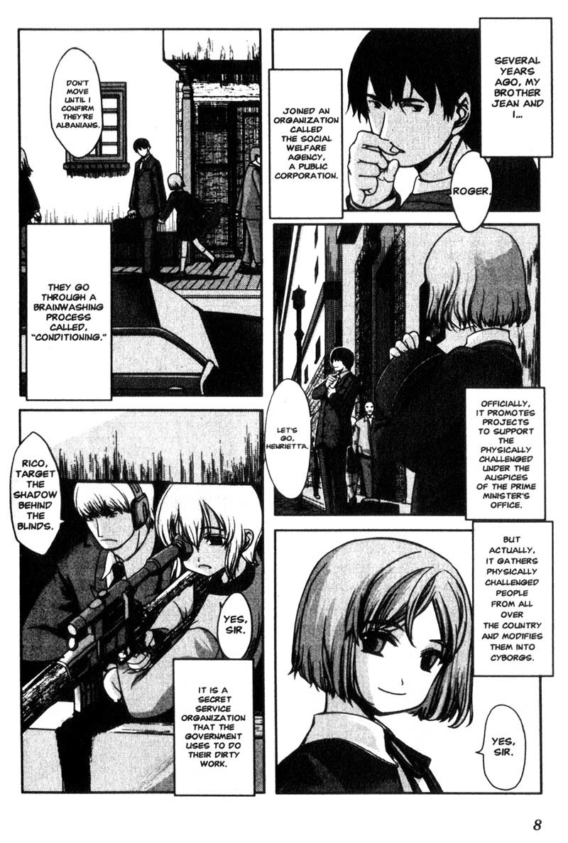 Gunslinger Girl Chapter 1 page 10 - Chapter 1: Observing the Heavens