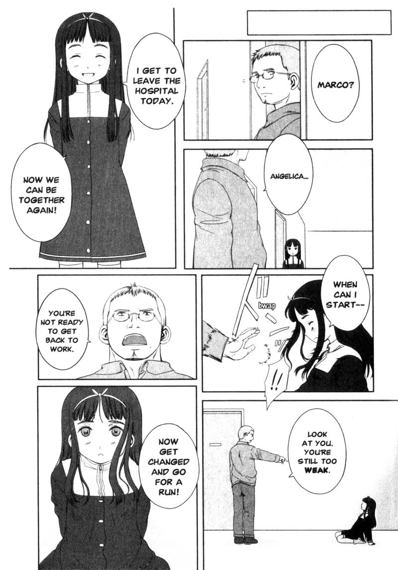 Gunslinger Girl Chapter 10 page 22 - Chapter 10: Prince of the Land of Pasta (Part 1)