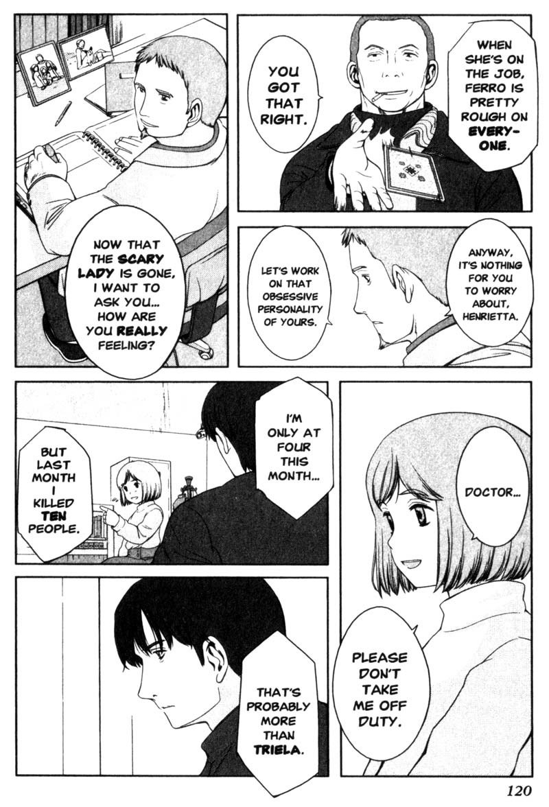 Gunslinger Girl Chapter 10 page 9 - Chapter 10: Prince of the Land of Pasta (Part 1)