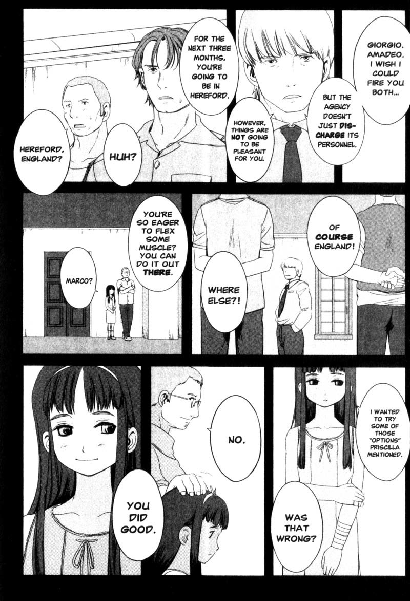 Gunslinger Girl Chapter 11 page 28 - Chapter 11: Prince of the Land of Pasta (Part 2)