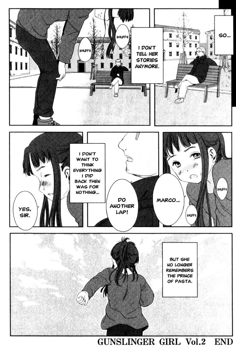 Gunslinger Girl Chapter 11 page 32 - Chapter 11: Prince of the Land of Pasta (Part 2)