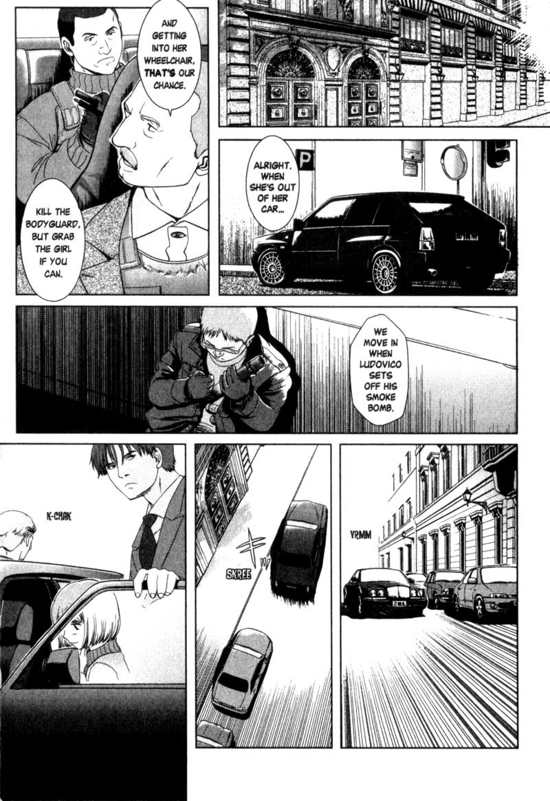 Gunslinger Girl Chapter 17 page 28 - Chapter 17: Retiring Tibetan Terrier