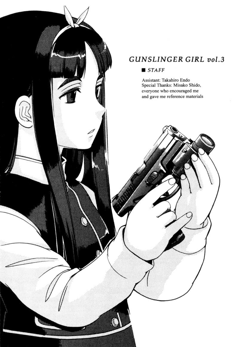 Gunslinger Girl Chapter 17 page 36 - Chapter 17: Retiring Tibetan Terrier