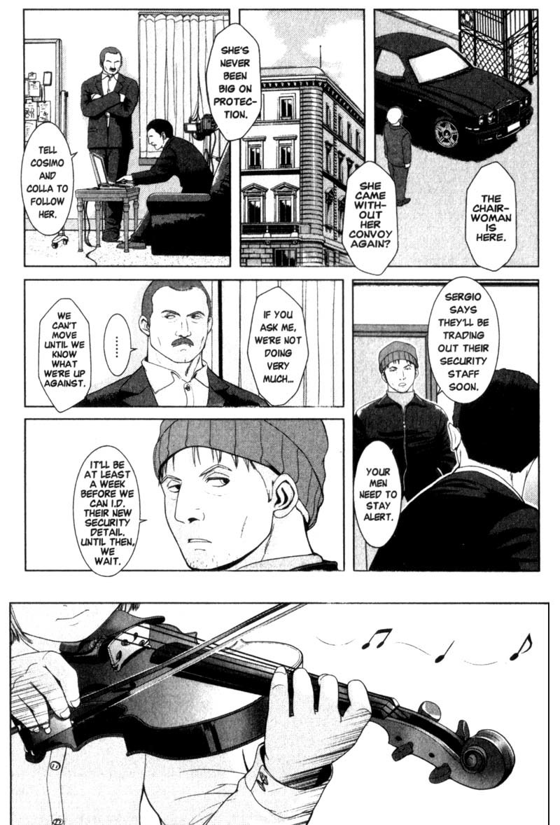 Gunslinger Girl Chapter 17 page 4 - Chapter 17: Retiring Tibetan Terrier