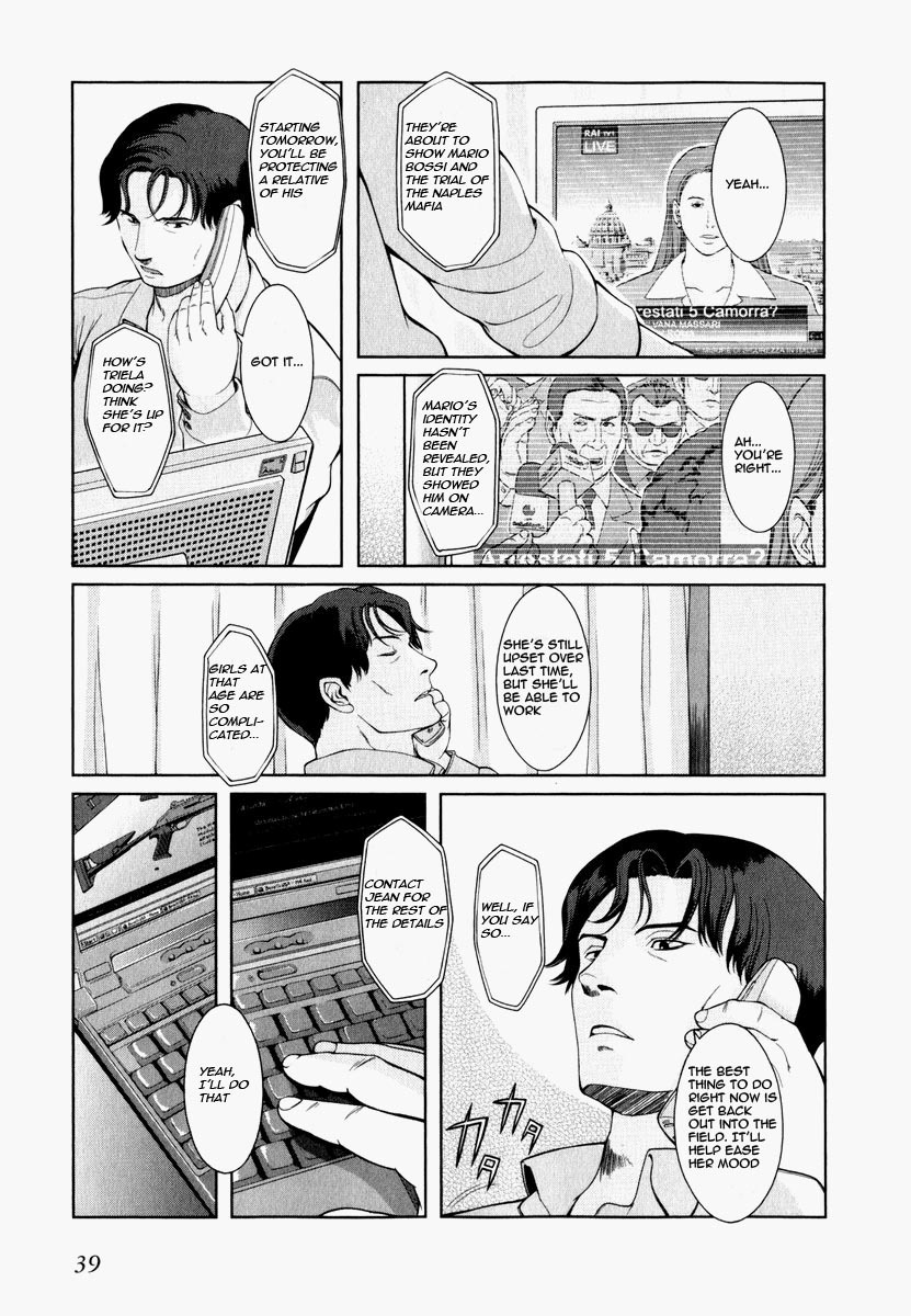 Gunslinger Girl Chapter 18 page 38 - Chapter 18: Tiny Joy, Tearless Grief