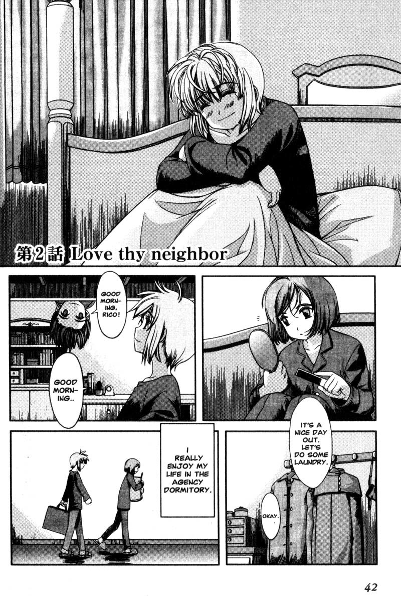 Gunslinger Girl Chapter 2 page 3 - Chapter 2: Love Thy Neighbor