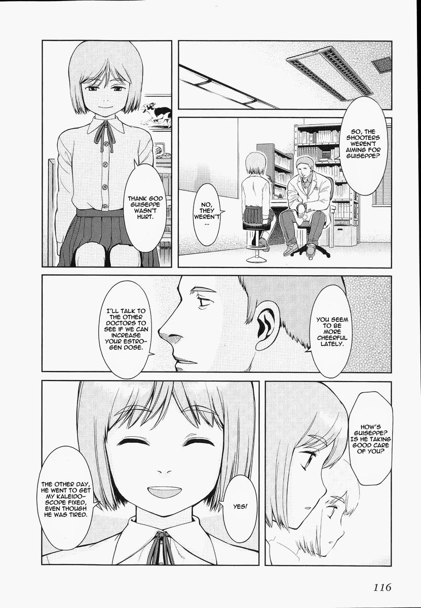 Gunslinger Girl Chapter 21 page 10 - Chapter 21: Clever Serpents, Innocent Doves