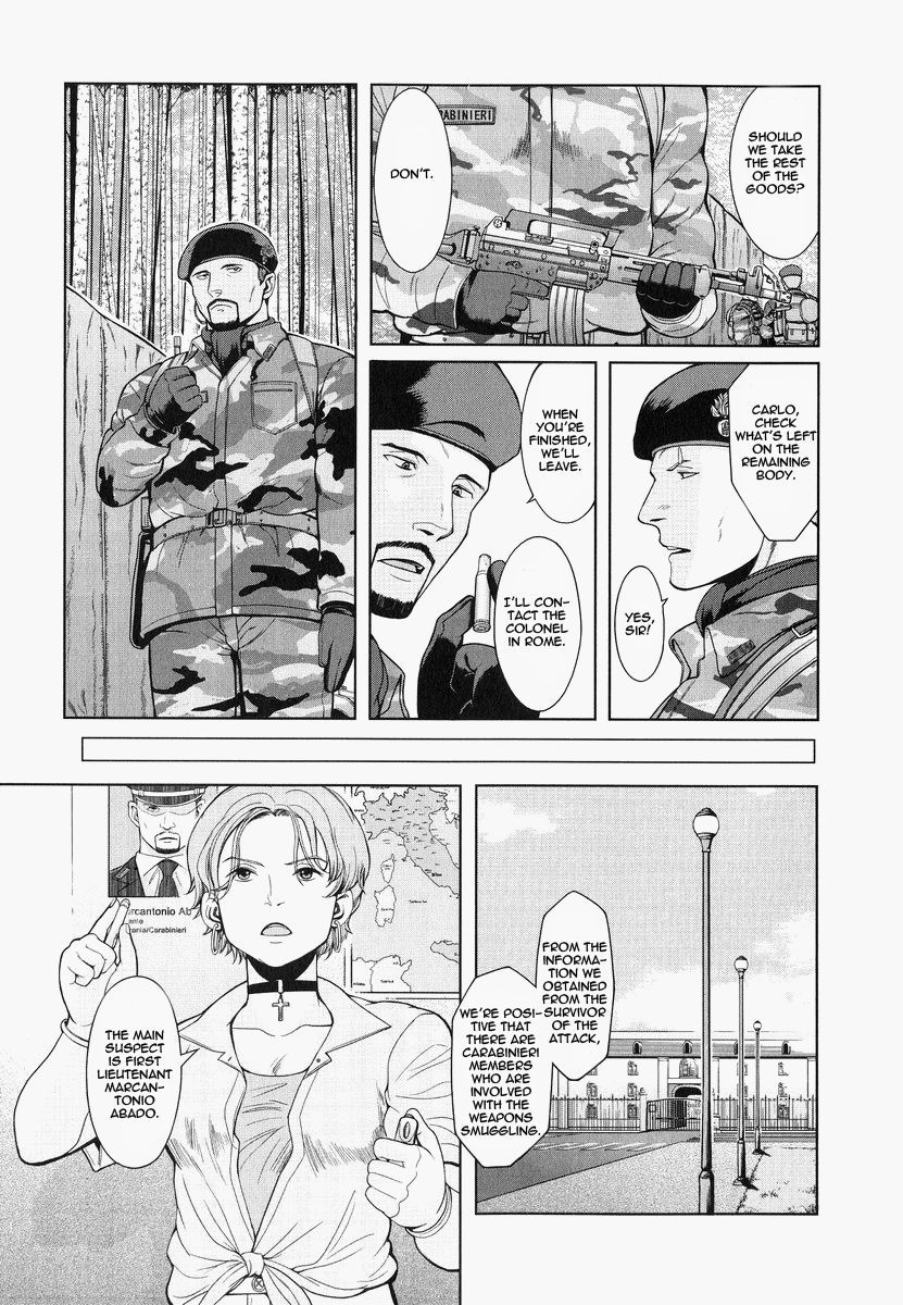 Gunslinger Girl Chapter 21 page 23 - Chapter 21: Clever Serpents, Innocent Doves