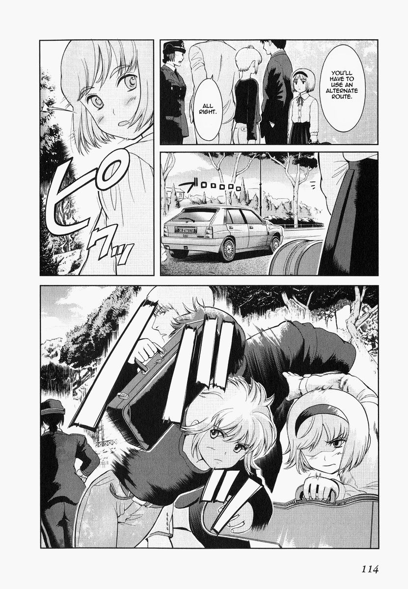 Gunslinger Girl Chapter 21 page 8 - Chapter 21: Clever Serpents, Innocent Doves