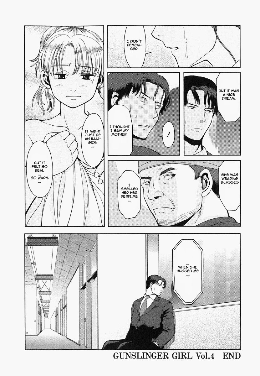 Gunslinger Girl Chapter 22 page 34 - Chapter 22: She is a Flower that Blossoms in Honesty's Light