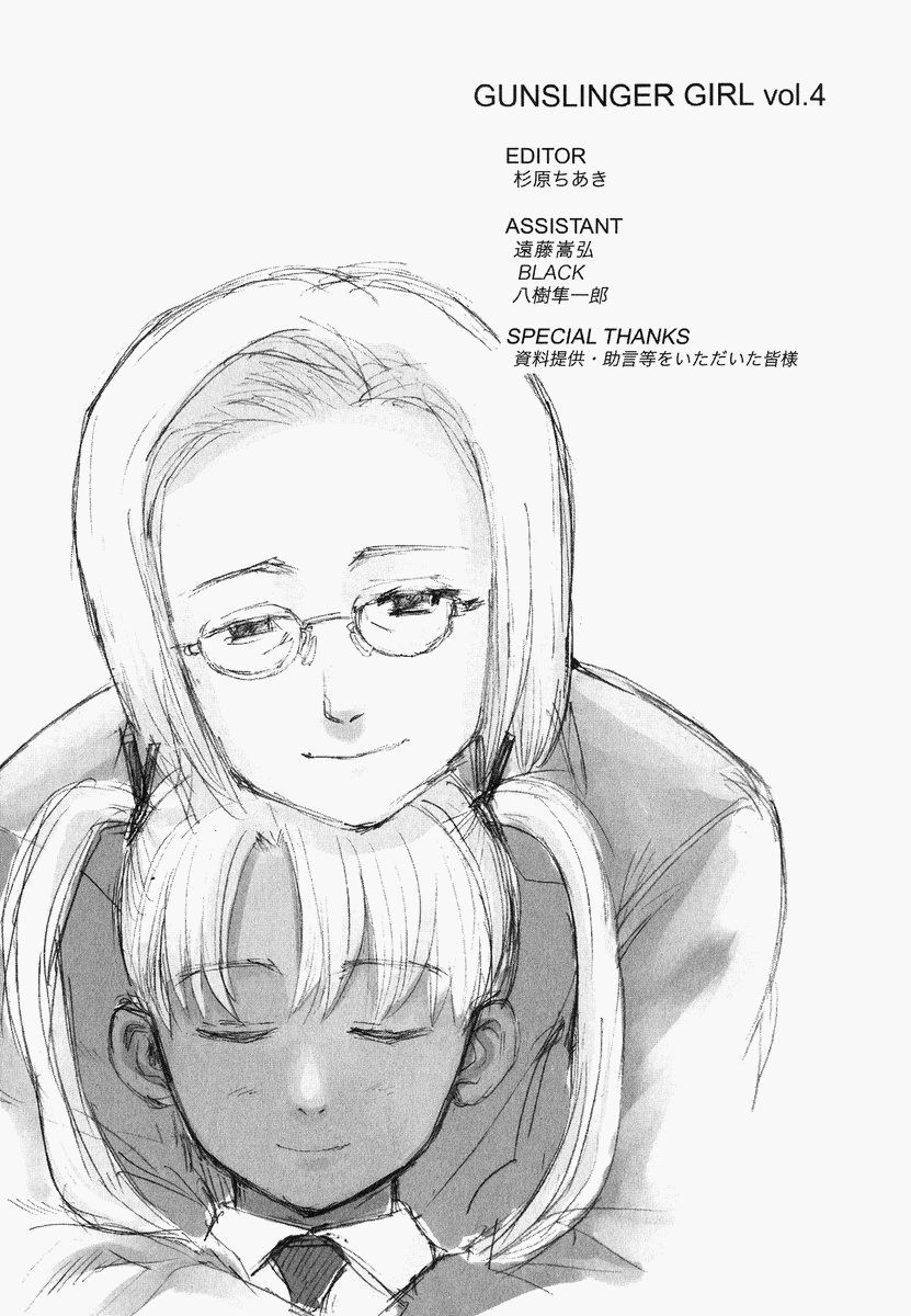 Gunslinger Girl Chapter 22 page 35 - Chapter 22: She is a Flower that Blossoms in Honesty's Light