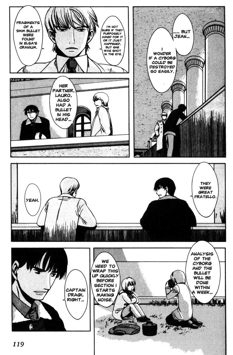 Gunslinger Girl Chapter 4 page 12 - Chapter 4: The Death of Elsa de Sica (Part 1)
