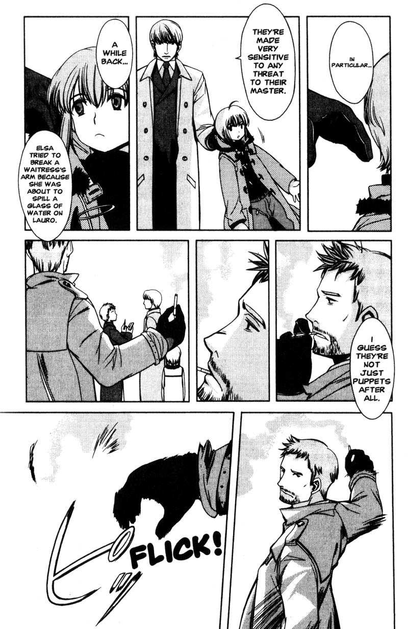 Gunslinger Girl Chapter 4 page 21 - Chapter 4: The Death of Elsa de Sica (Part 1)