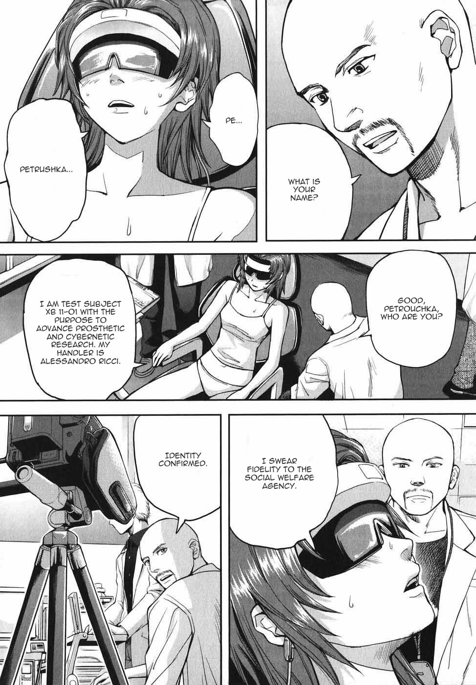 Gunslinger Girl Chapter 42 page 6 - Chapter 42: Mind Speech