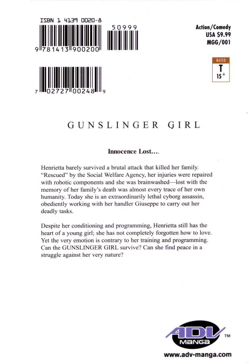 Gunslinger Girl Chapter 5 page 2 - Chapter 5: The Death of Elsa de Sica (Part 2)