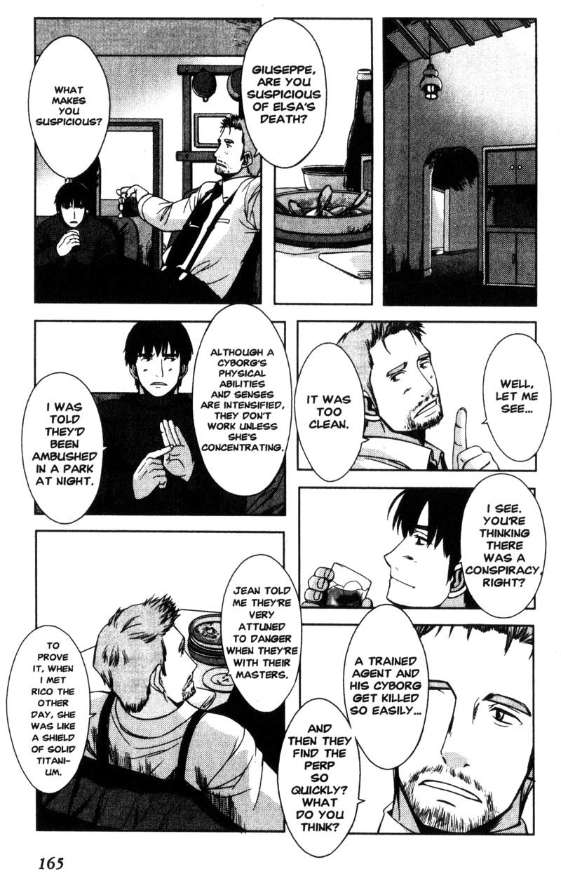 Gunslinger Girl Chapter 5 page 27 - Chapter 5: The Death of Elsa de Sica (Part 2)