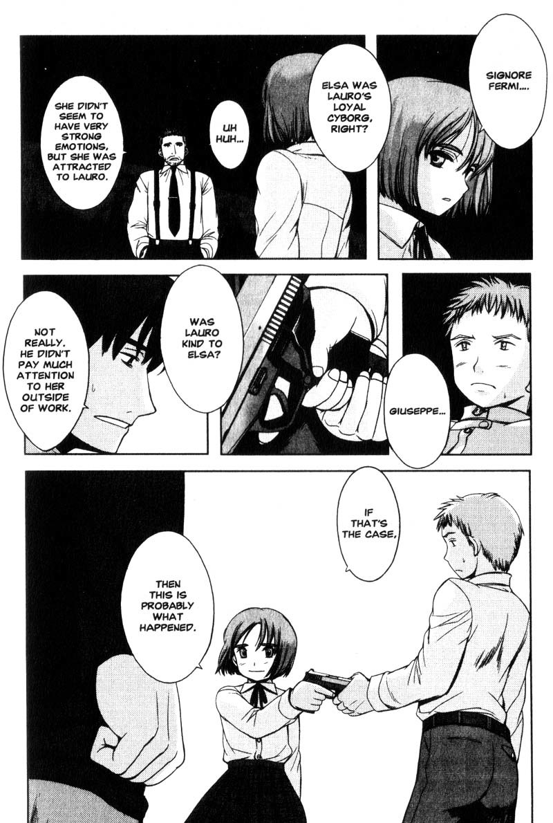 Gunslinger Girl Chapter 5 page 32 - Chapter 5: The Death of Elsa de Sica (Part 2)